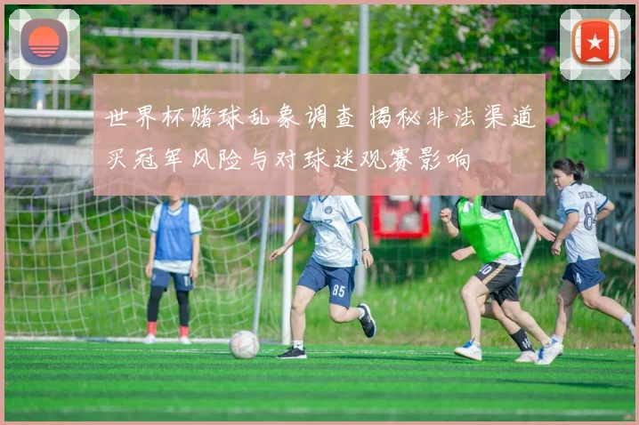 世界杯赌球乱象调查 揭秘非法渠道买冠军风险与对球迷观赛影响
