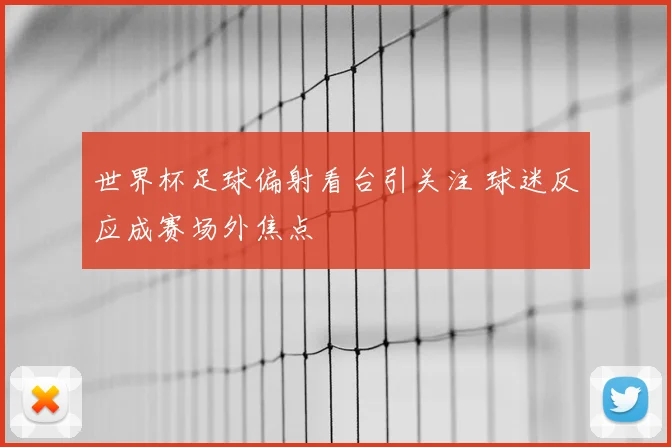 世界杯足球偏射看台引关注 球迷反应成赛场外焦点