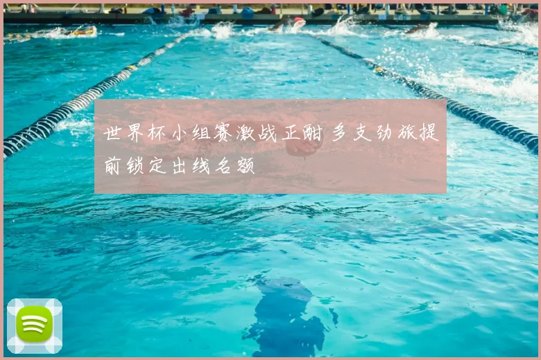 世界杯小组赛激战正酣 多支劲旅提前锁定出线名额